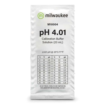 Milwaukee płyn do kalibracji miernika pH 4.01 20ml