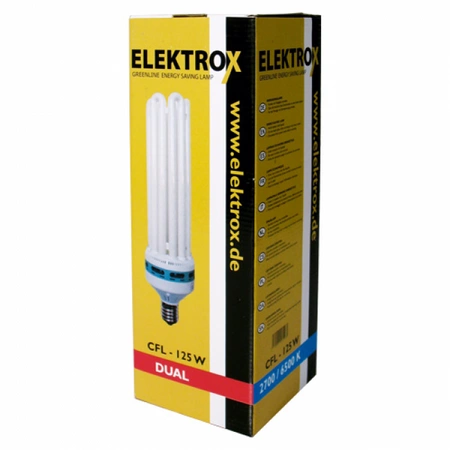 Żarówka CFL 125W E40 Elektrox dual