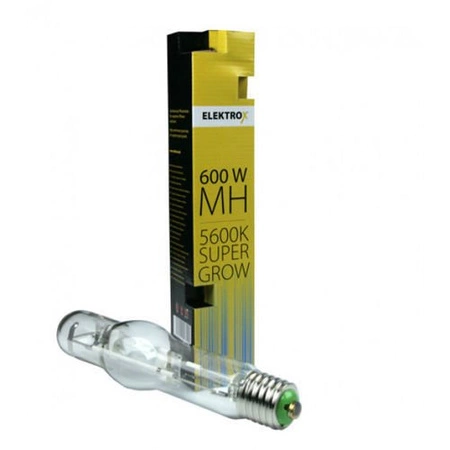 Lampa żarówka MH Elektrox Super Grow 600W - na fazę wzrostu