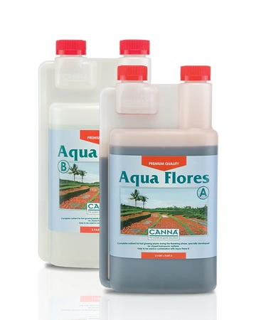 Nawóz Canna Aqua Flores 2x1L - na kwitnienie do uprawy hydroponicznej