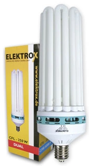 Żarówka CFL 85W E40 Elektrox Grow - na wzrost